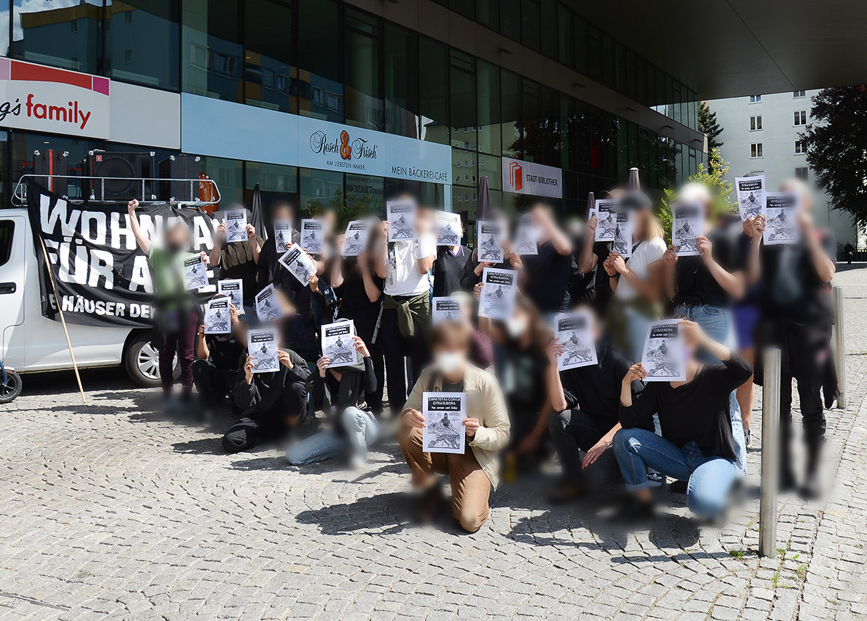 Solidarische Grüße aus Salzburg